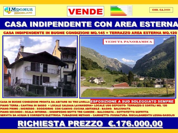 casa indipendente in vendita a Varzo
