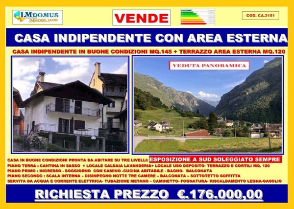 casa indipendente in vendita a Varzo in zona Colla
