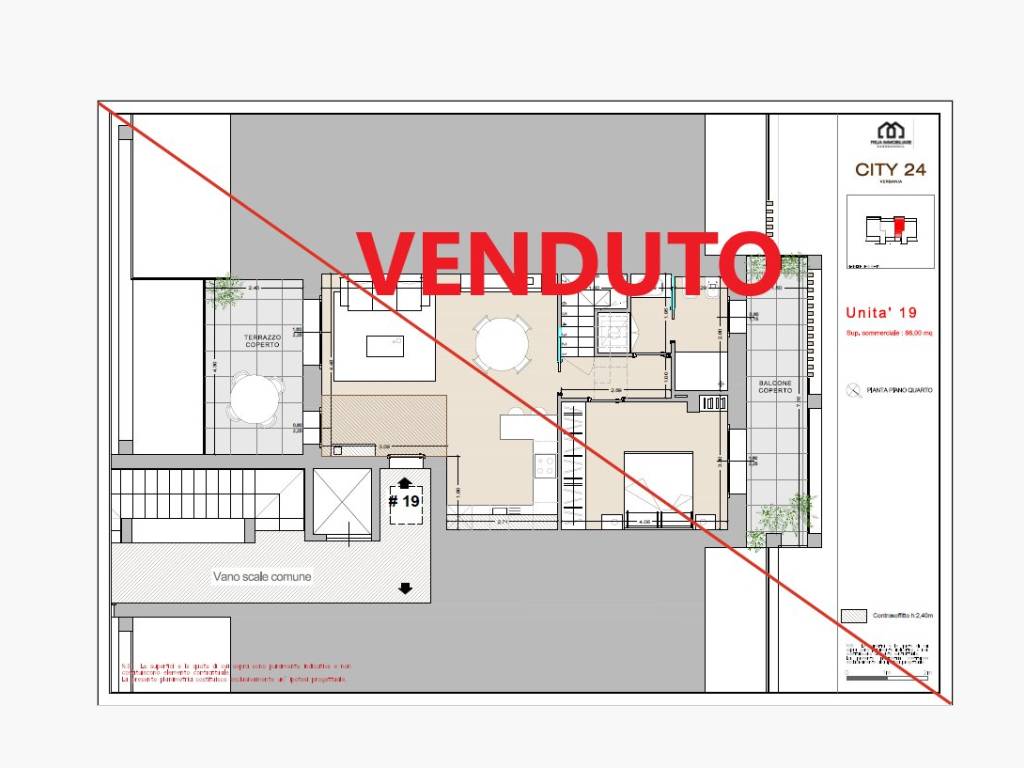 appartamento in vendita a Verbania in zona Intra