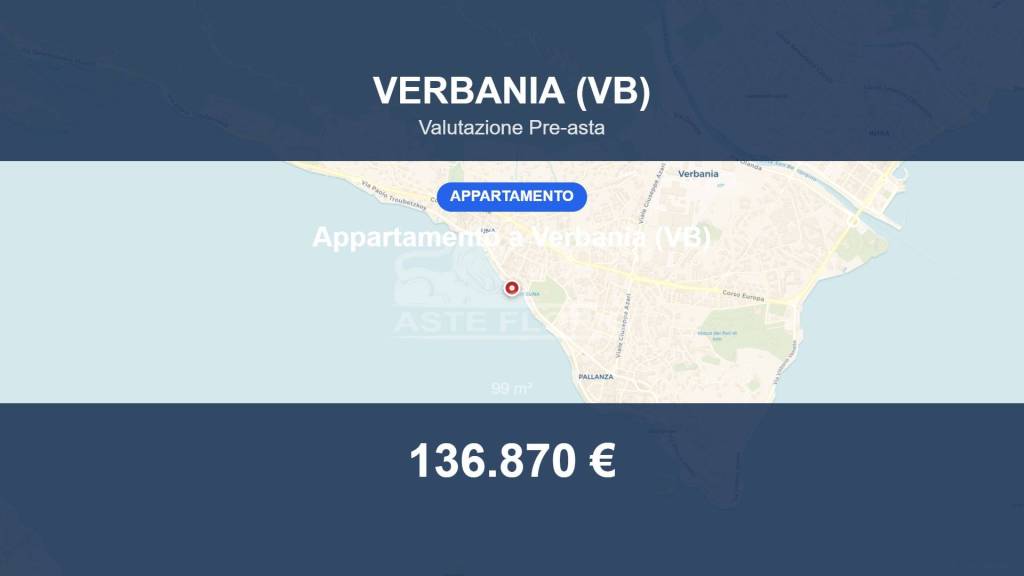 appartamento in vendita a Verbania in zona Intra