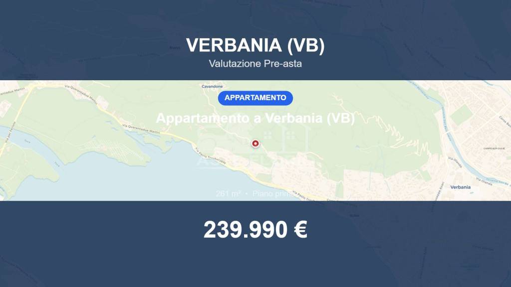 appartamento in vendita a Verbania
