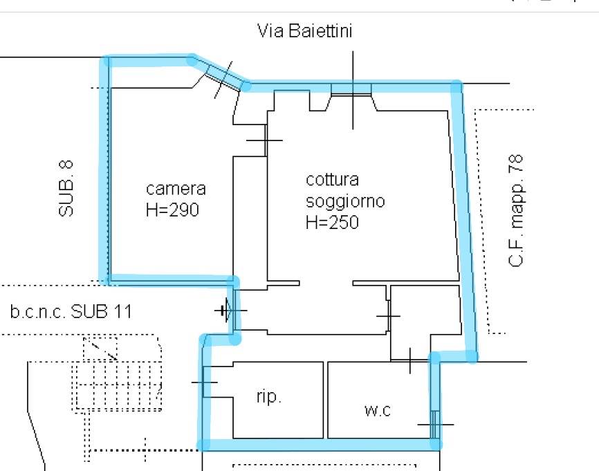 appartamento in vendita a Verbania in zona Intra