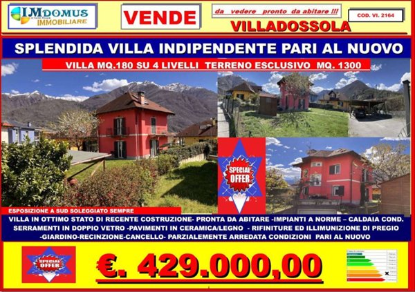 casa indipendente in vendita a Villadossola