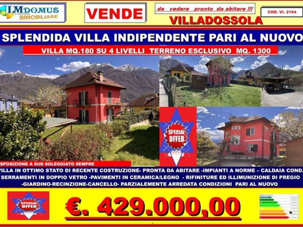 casa indipendente in vendita a Villadossola