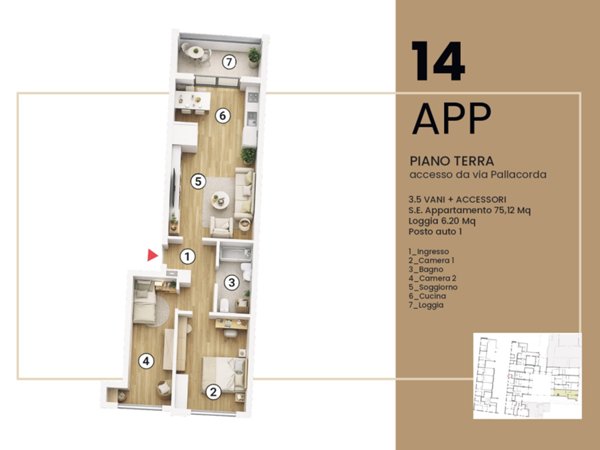 appartamento in vendita a Borgomezzavalle