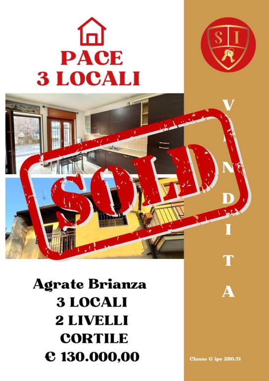 appartamento in vendita ad Agrate Brianza