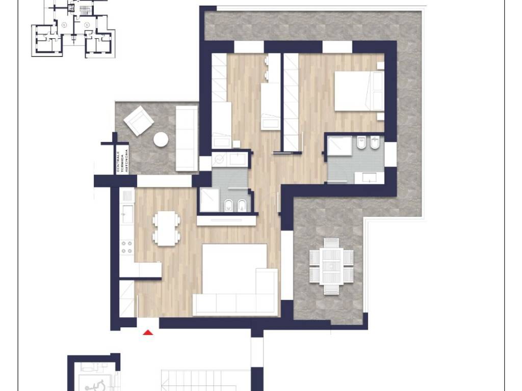 appartamento in vendita ad Agrate Brianza