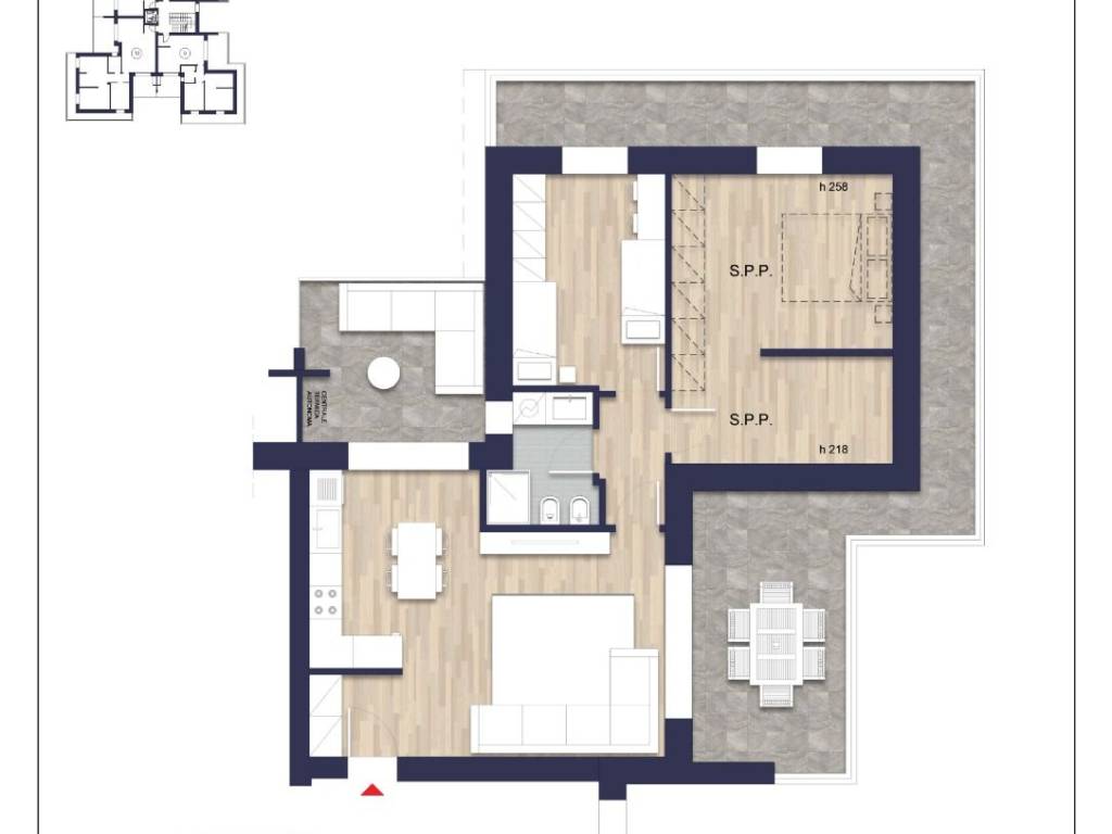 appartamento in vendita ad Agrate Brianza