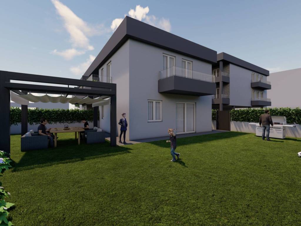 casa indipendente in vendita ad Agrate Brianza