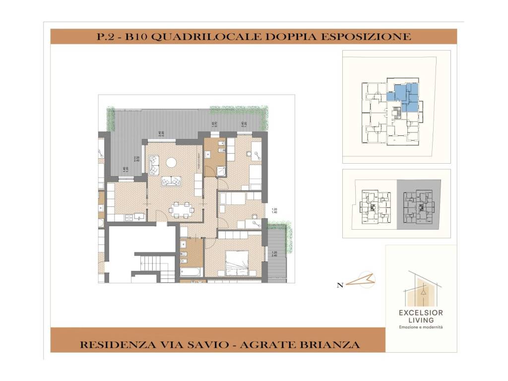 appartamento in vendita ad Agrate Brianza