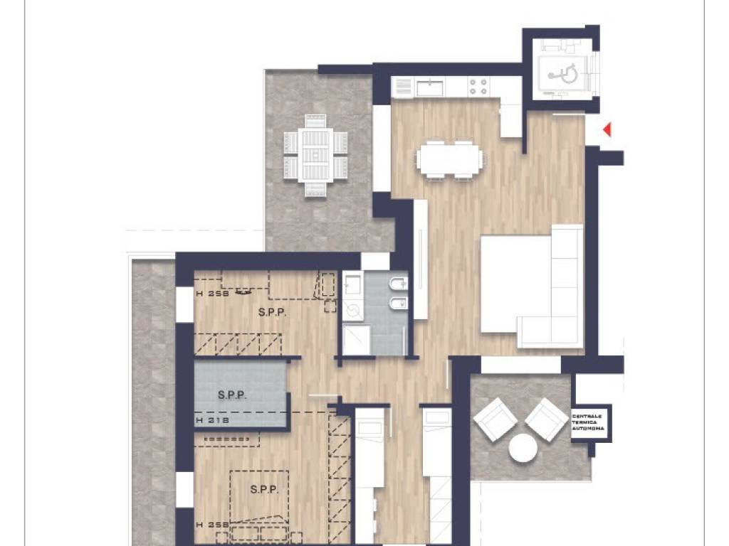 appartamento in vendita ad Agrate Brianza