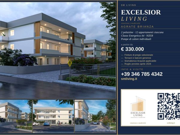 appartamento in vendita ad Agrate Brianza