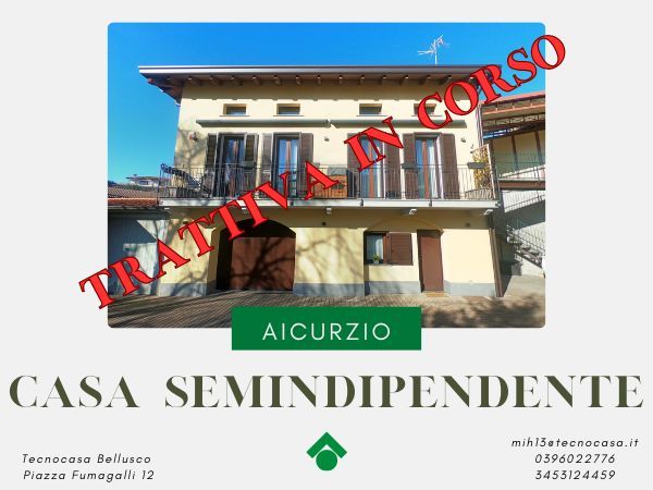 appartamento in vendita ad Aicurzio