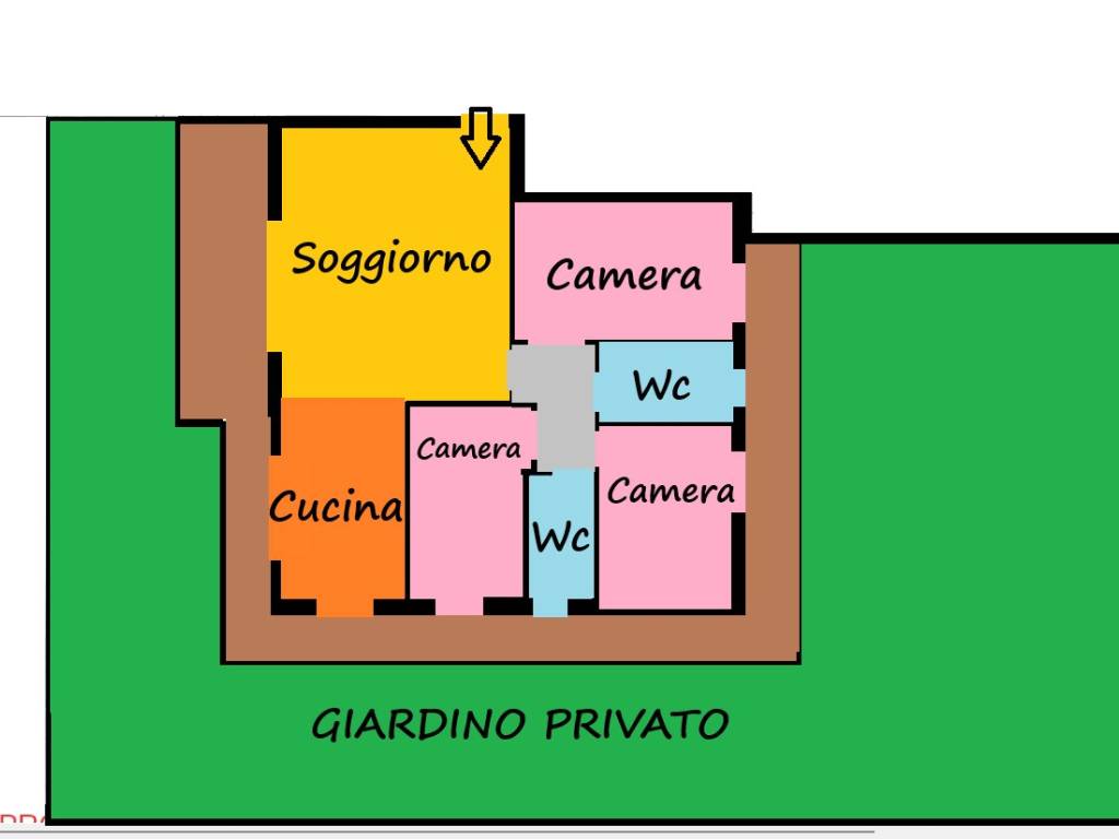 appartamento in vendita ad Arcore