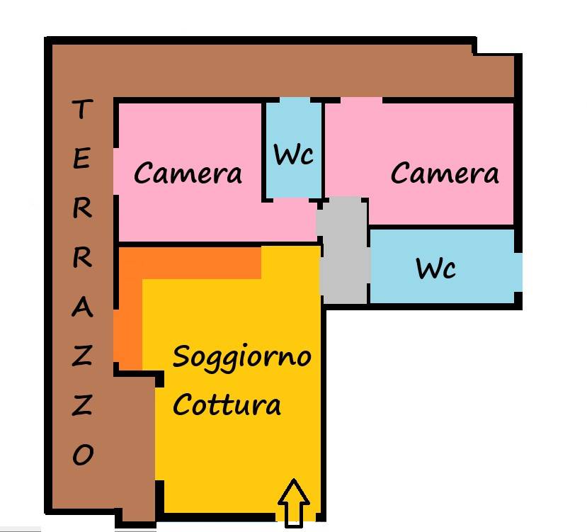 appartamento in vendita ad Arcore