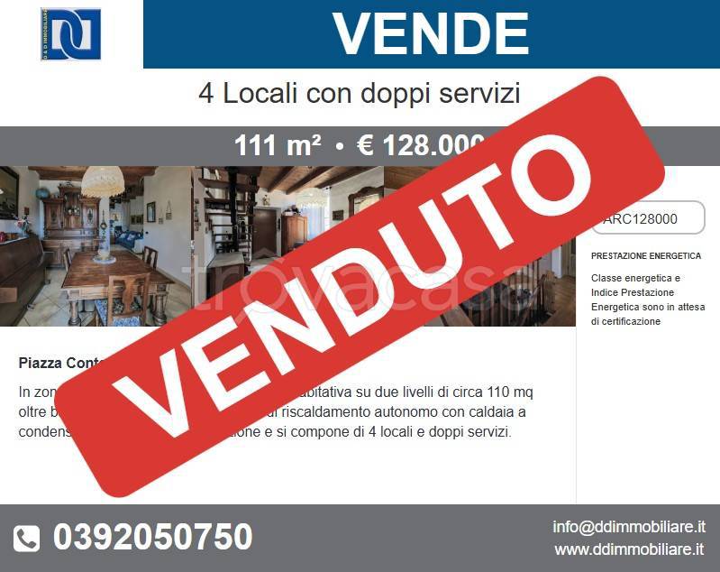 appartamento in vendita ad Arcore