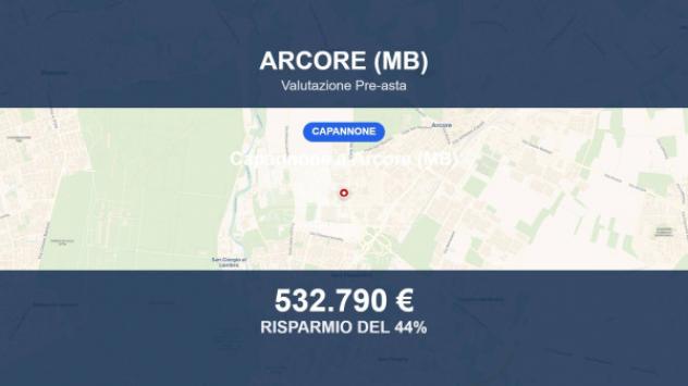 locale commerciale in vendita ad Arcore