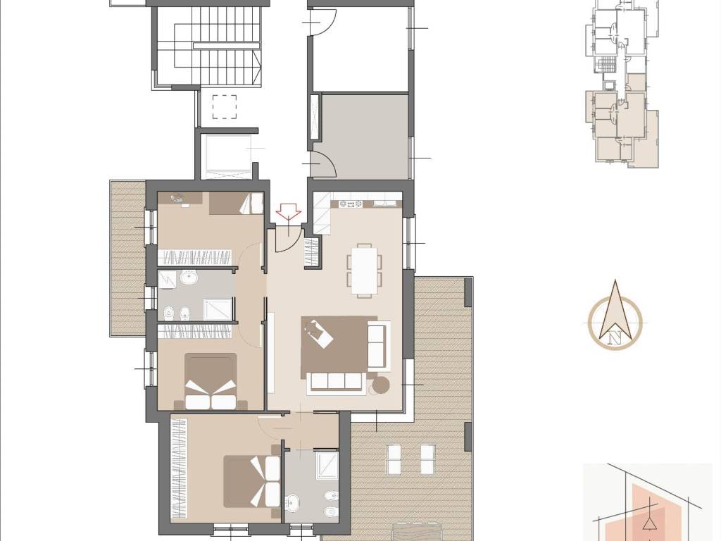 appartamento in vendita a Bellusco