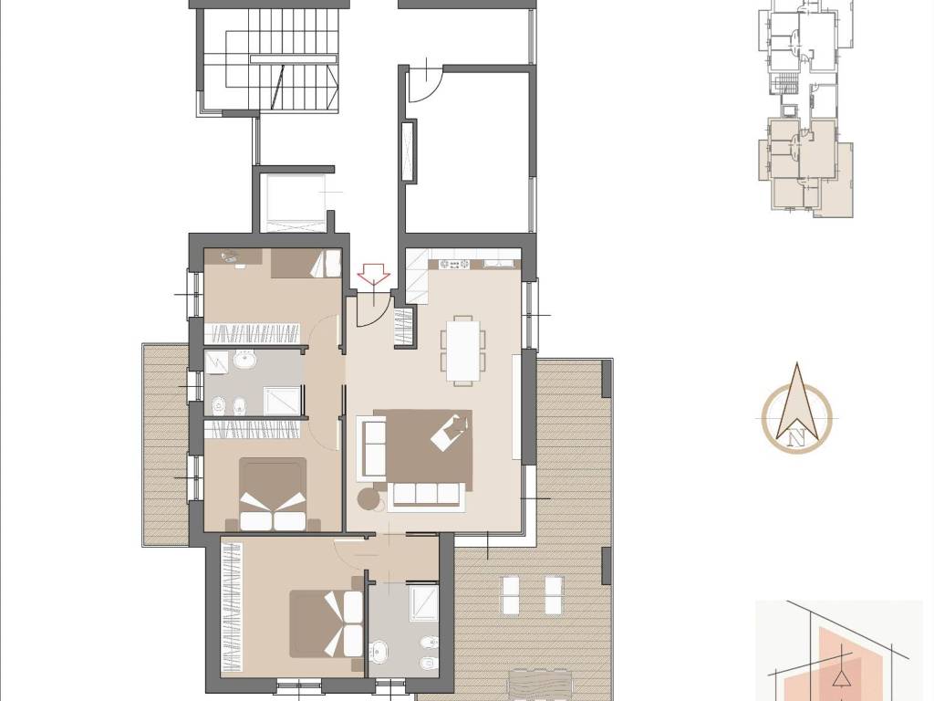 appartamento in vendita a Bellusco