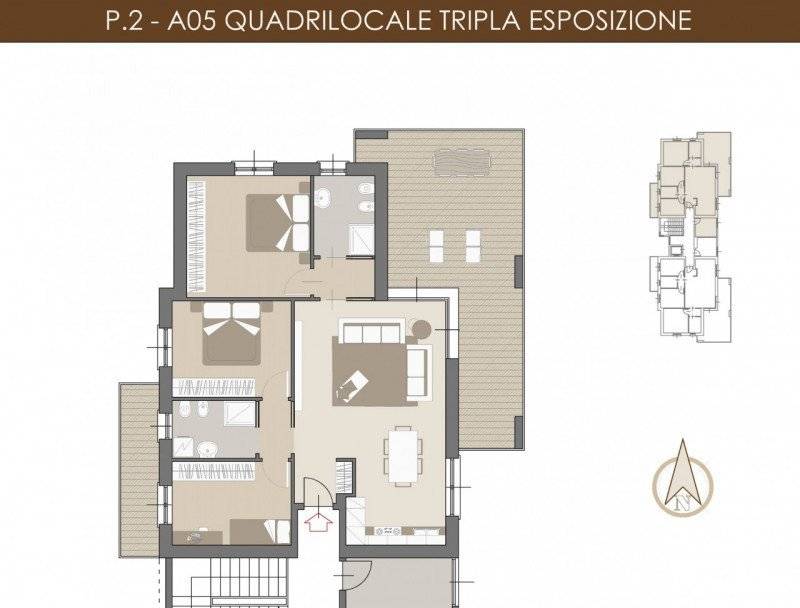 appartamento in vendita a Bellusco