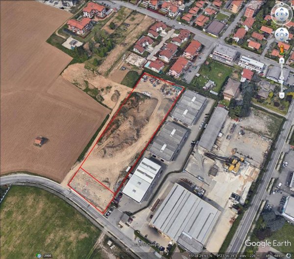 terreno industriale in vendita a Bernareggio