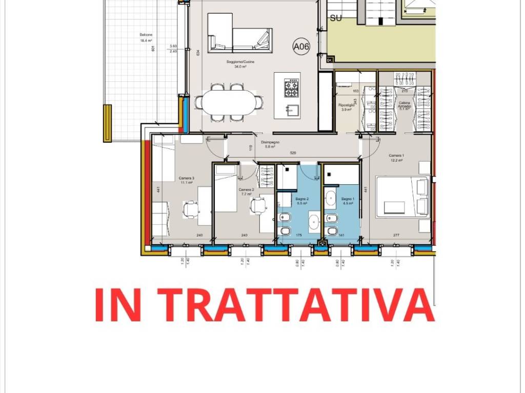 appartamento in vendita a Bernareggio