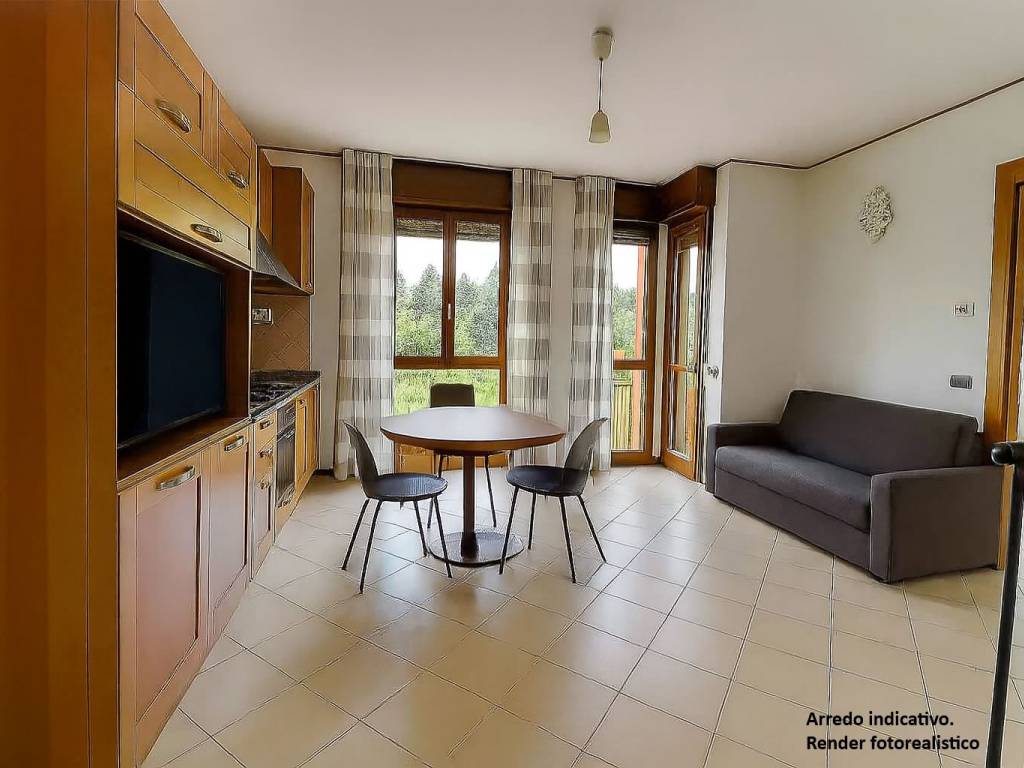 appartamento in vendita a Bernareggio
