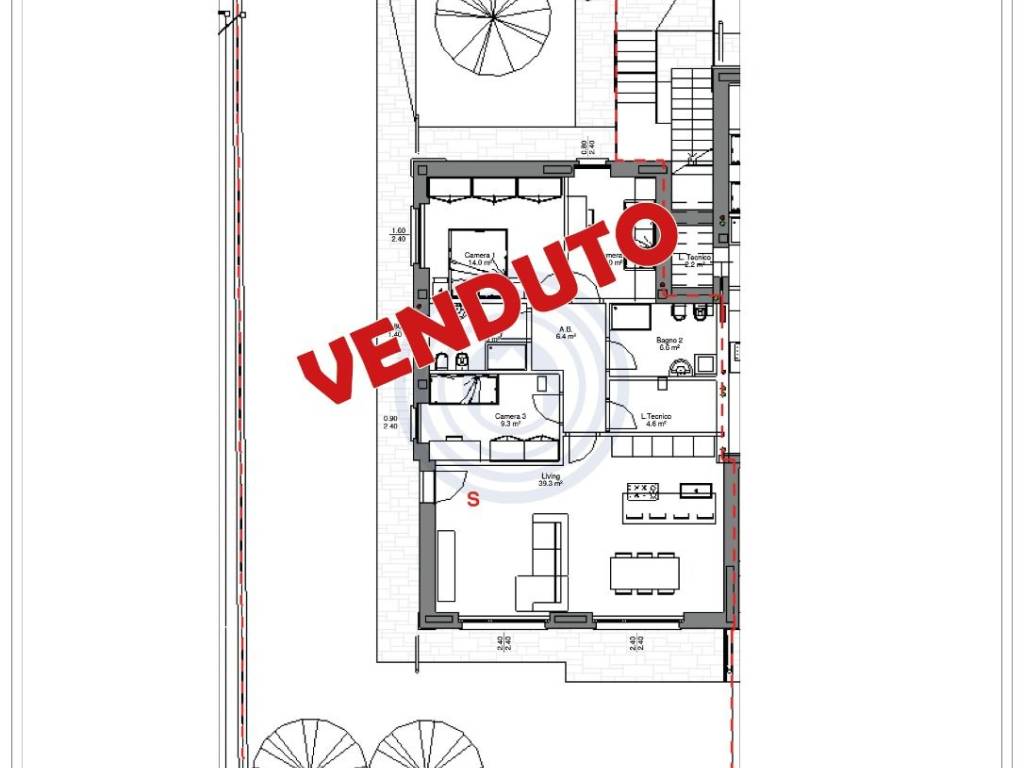 appartamento in vendita a Bernareggio