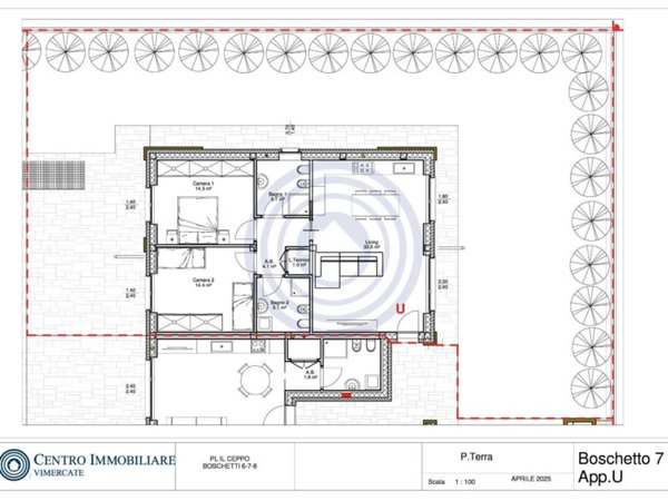 appartamento in vendita a Bernareggio