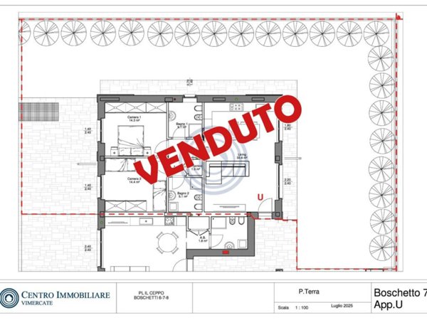 appartamento in vendita a Bernareggio