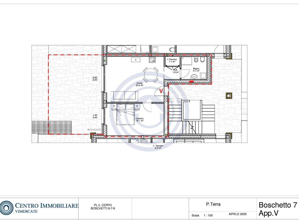 appartamento in vendita a Bernareggio