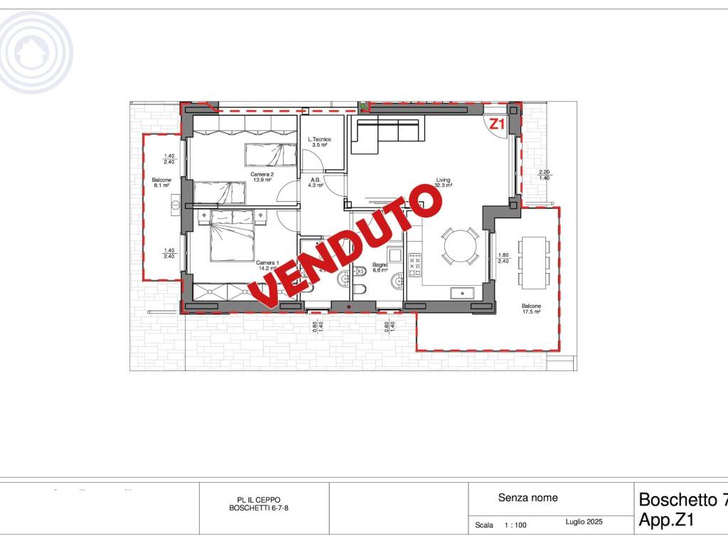 appartamento in vendita a Bernareggio