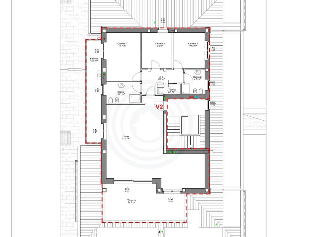 appartamento in vendita a Bernareggio