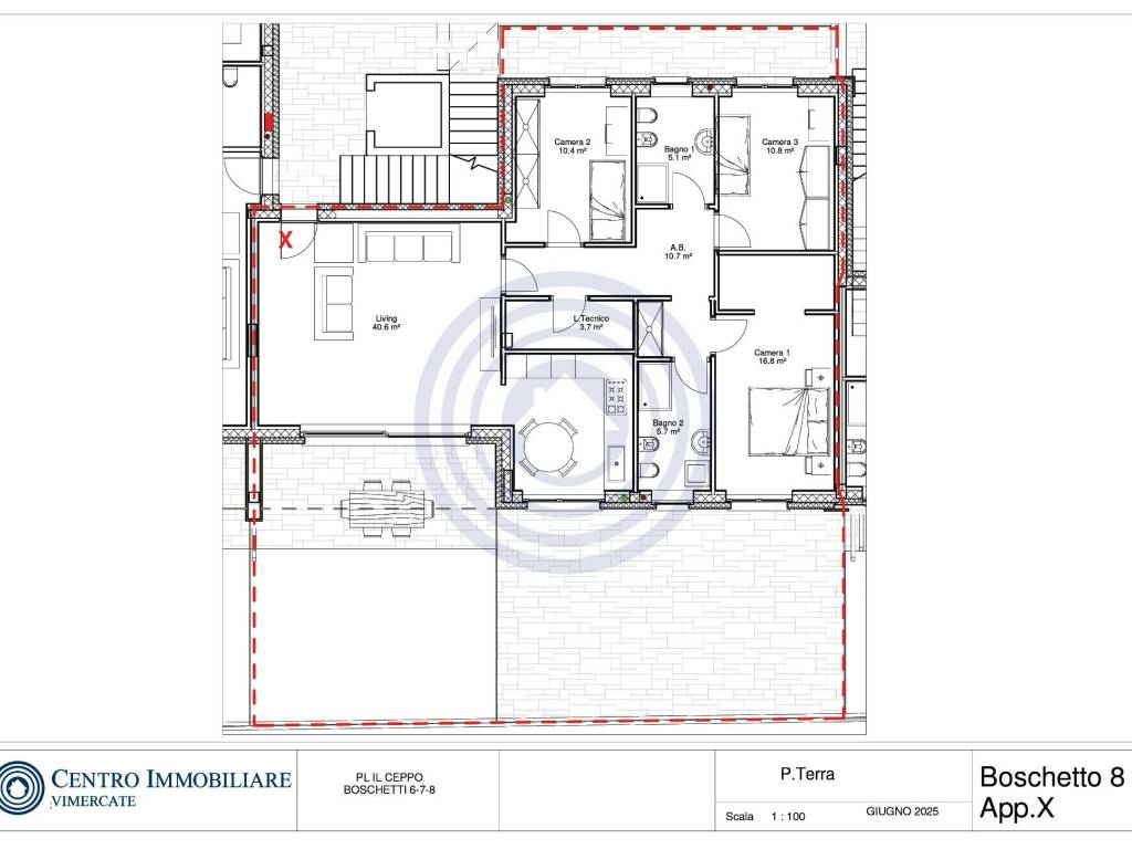 appartamento in vendita a Bernareggio