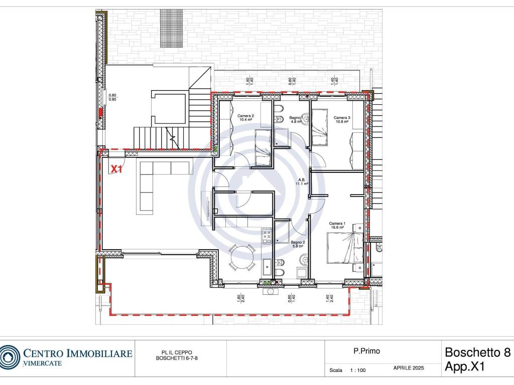 appartamento in vendita a Bernareggio