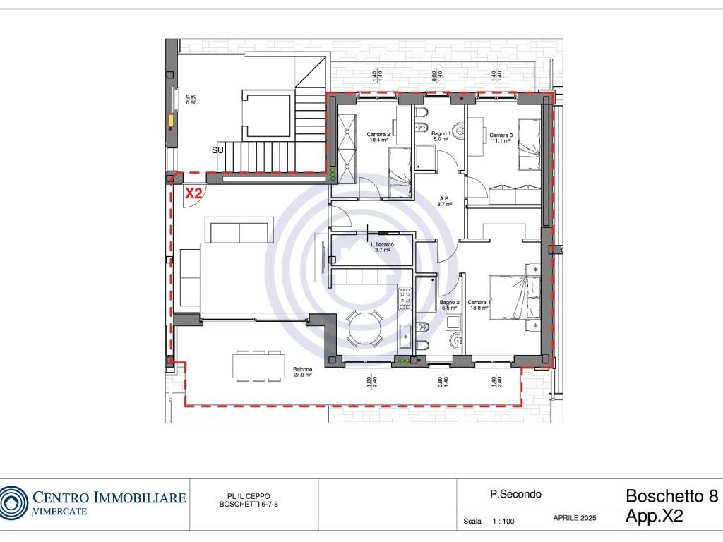 appartamento in vendita a Bernareggio