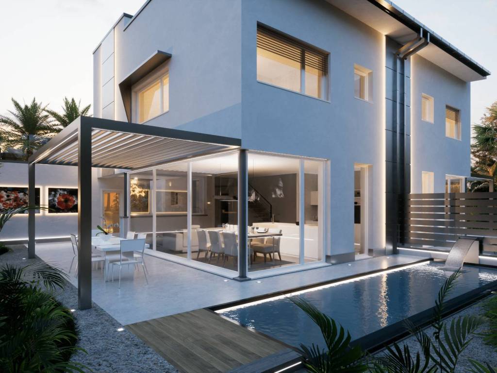 casa indipendente in vendita a Bernareggio