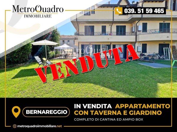 appartamento in vendita a Bernareggio