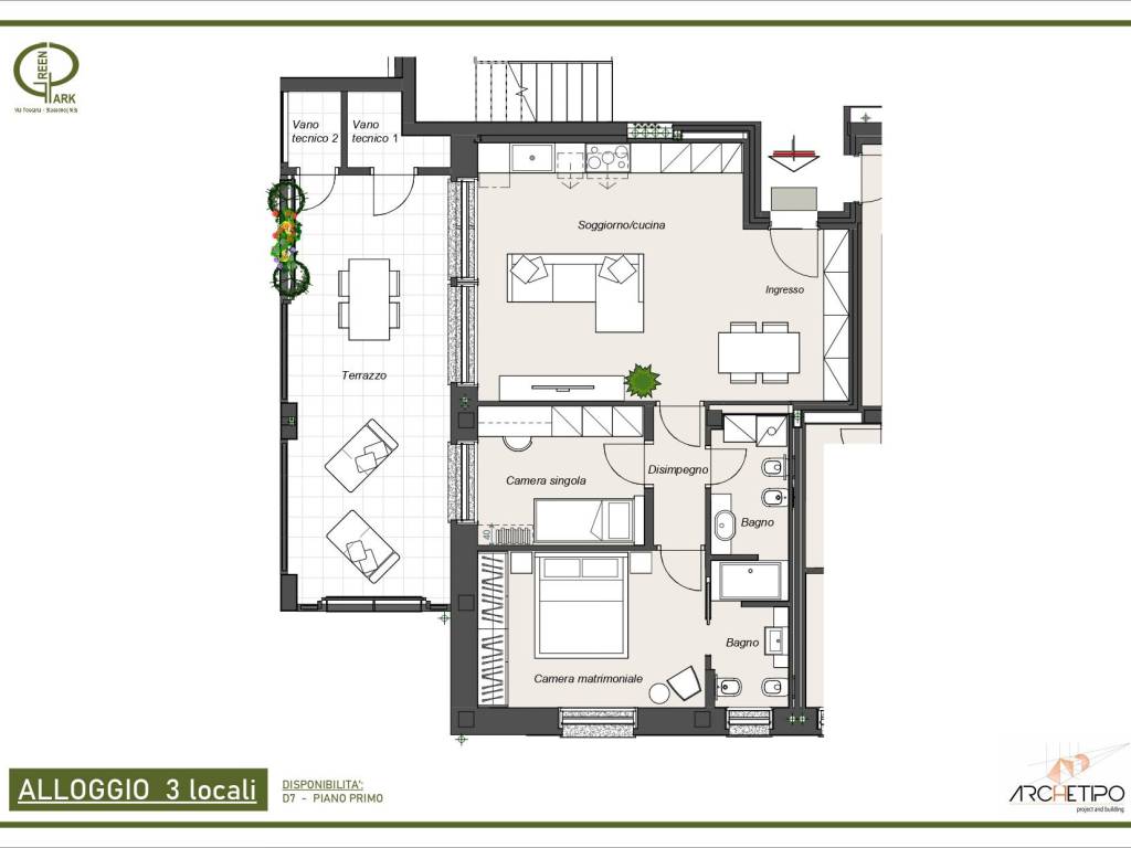 appartamento in vendita a Biassono