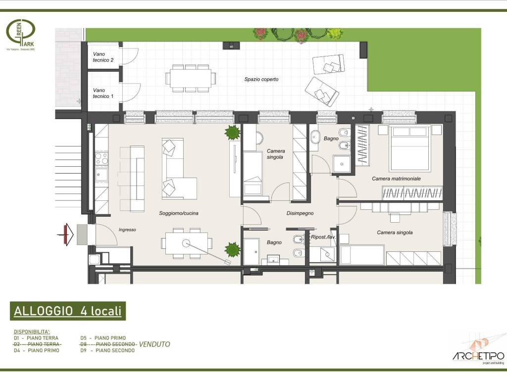 appartamento in vendita a Biassono