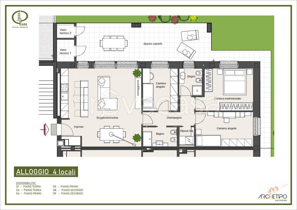 appartamento in vendita a Biassono
