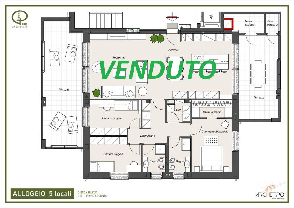 appartamento in vendita a Biassono