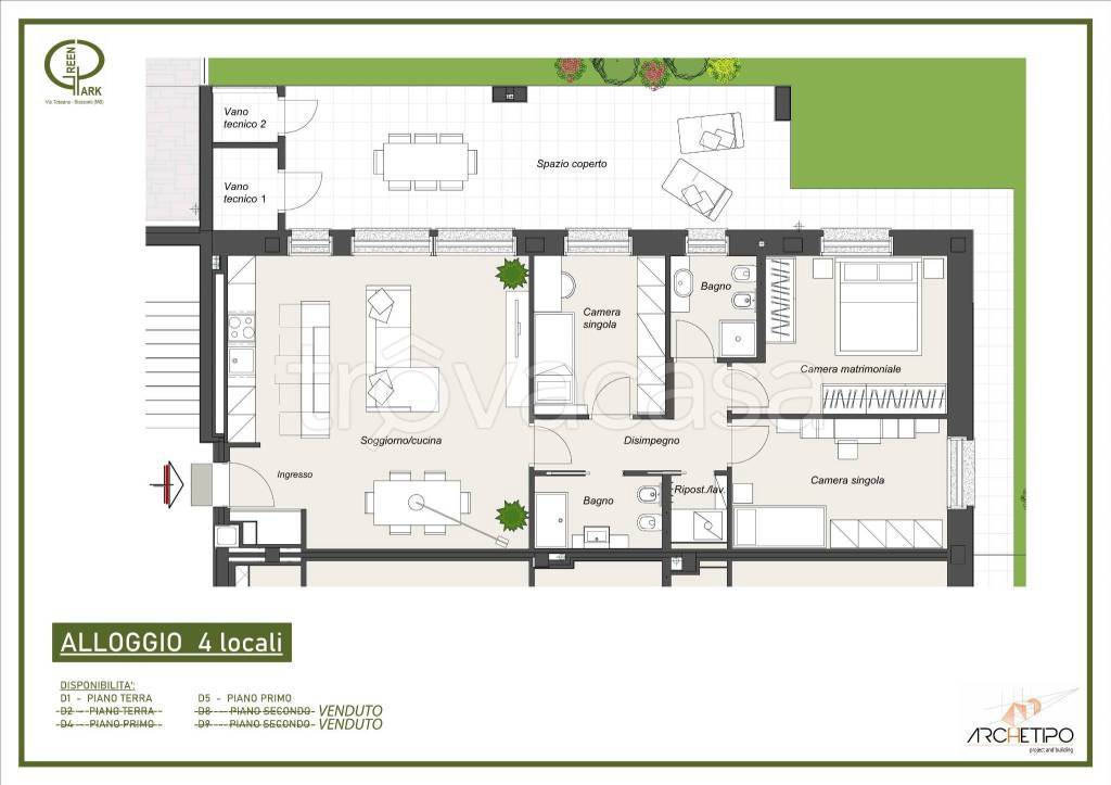 appartamento in vendita a Biassono