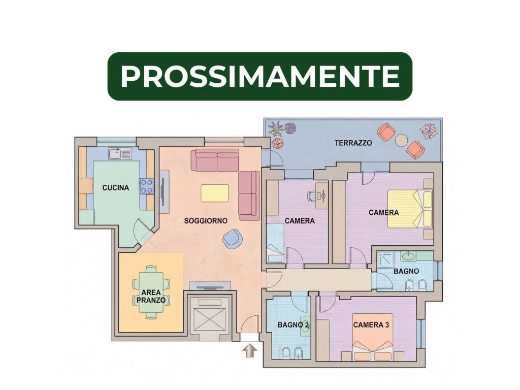 appartamento in vendita a Biassono