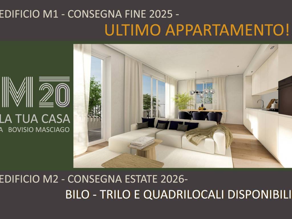 appartamento in vendita a Bovisio-Masciago