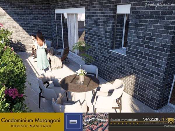 appartamento in vendita a Bovisio-Masciago