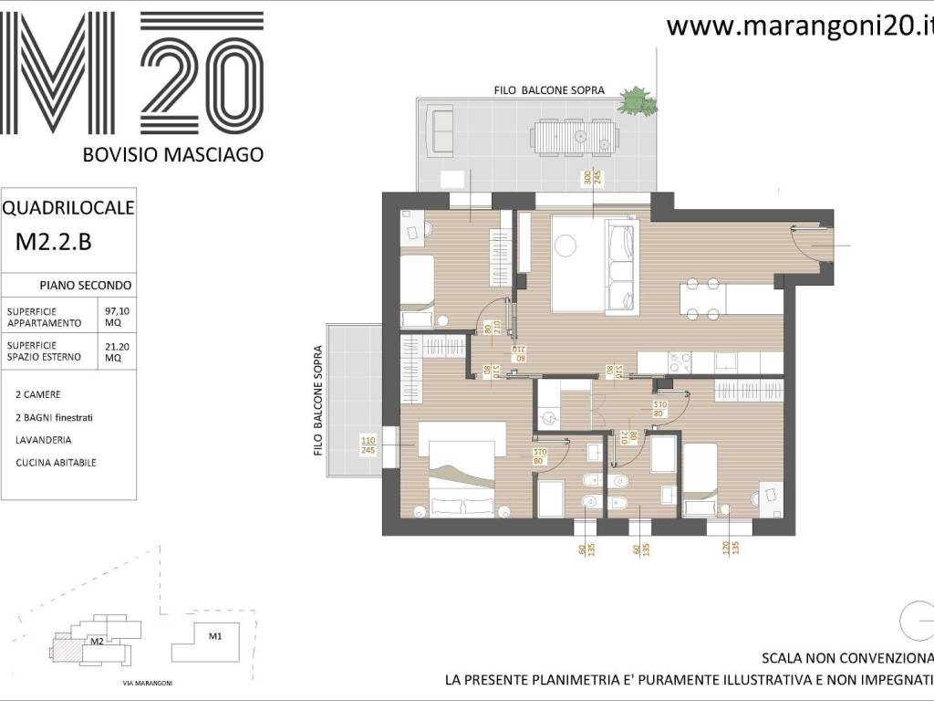 appartamento in vendita a Bovisio-Masciago