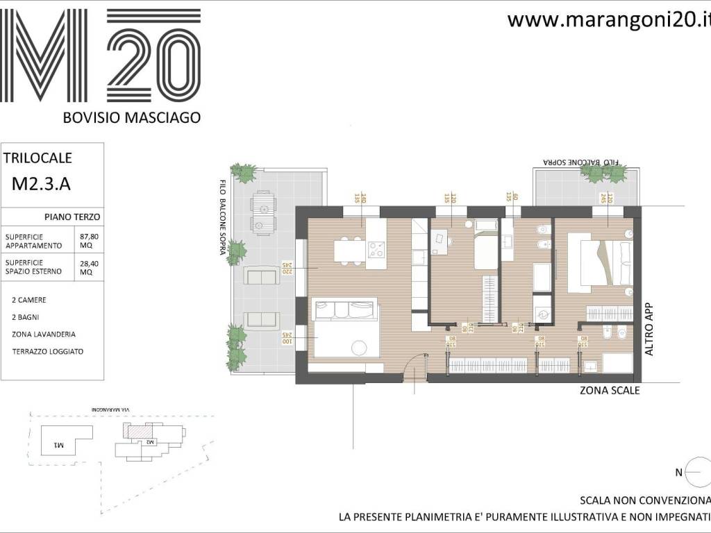 appartamento in vendita a Bovisio-Masciago