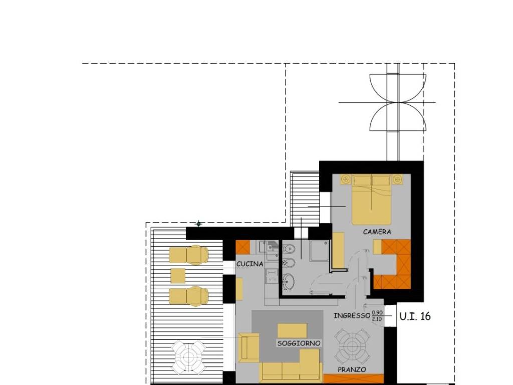 appartamento in vendita a Bovisio-Masciago