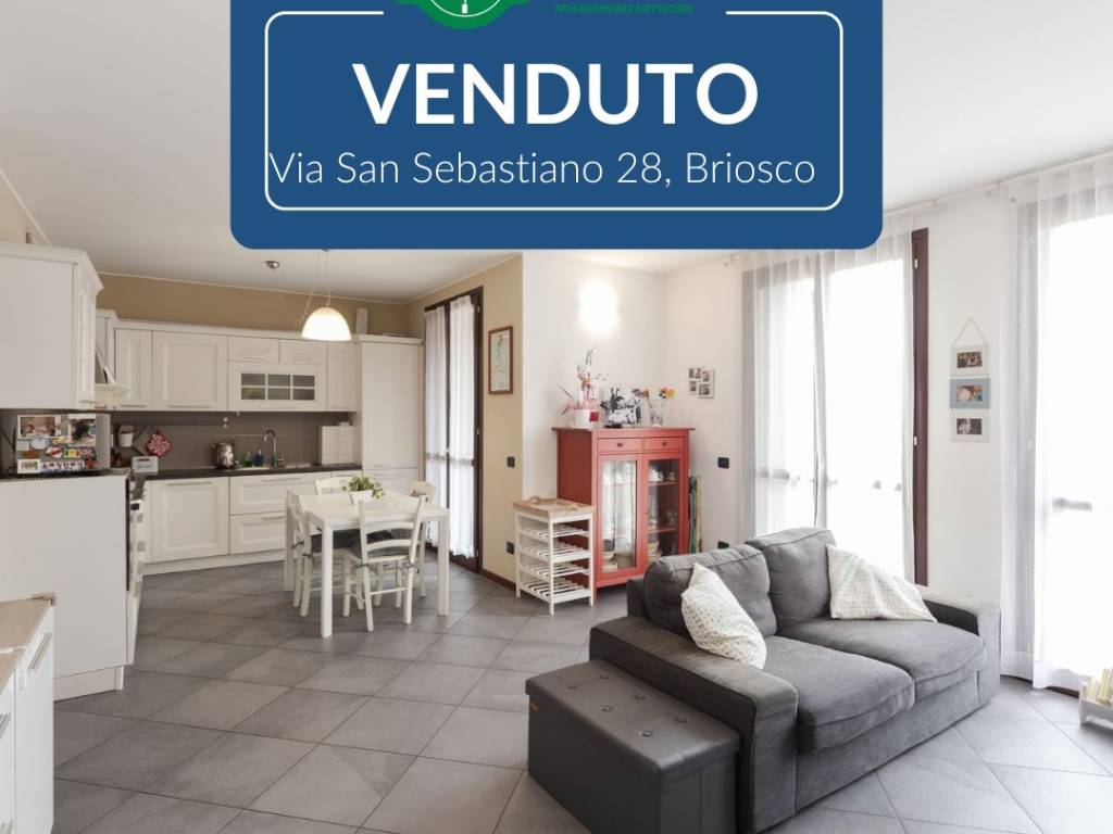 appartamento in vendita a Briosco in zona Capriano